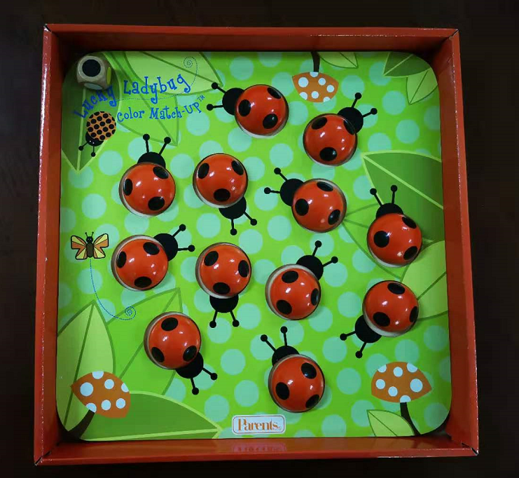 FC43565 Ladybug Design Kids Memory Training Game